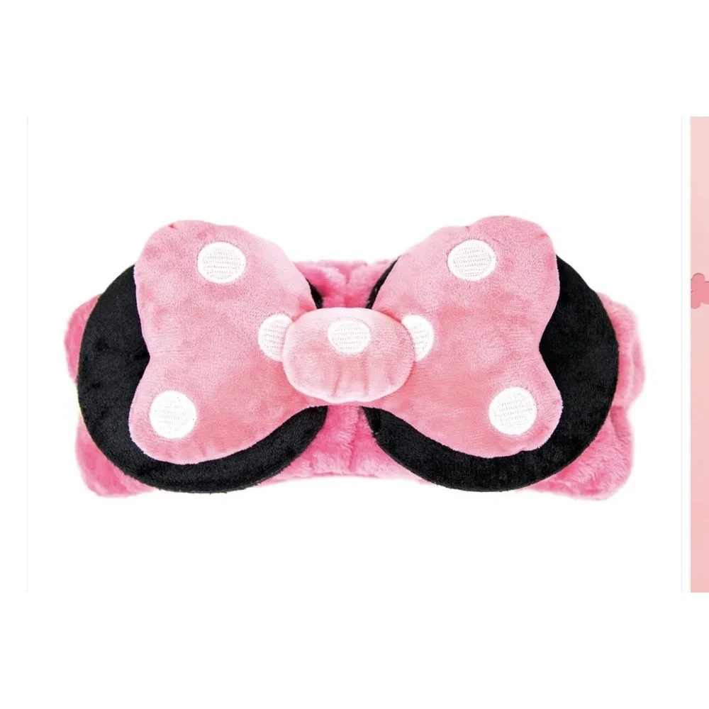 The Crème Shop x Disney Minnie Mouse 3D Teddy Spa Headband Limited Edition NIB